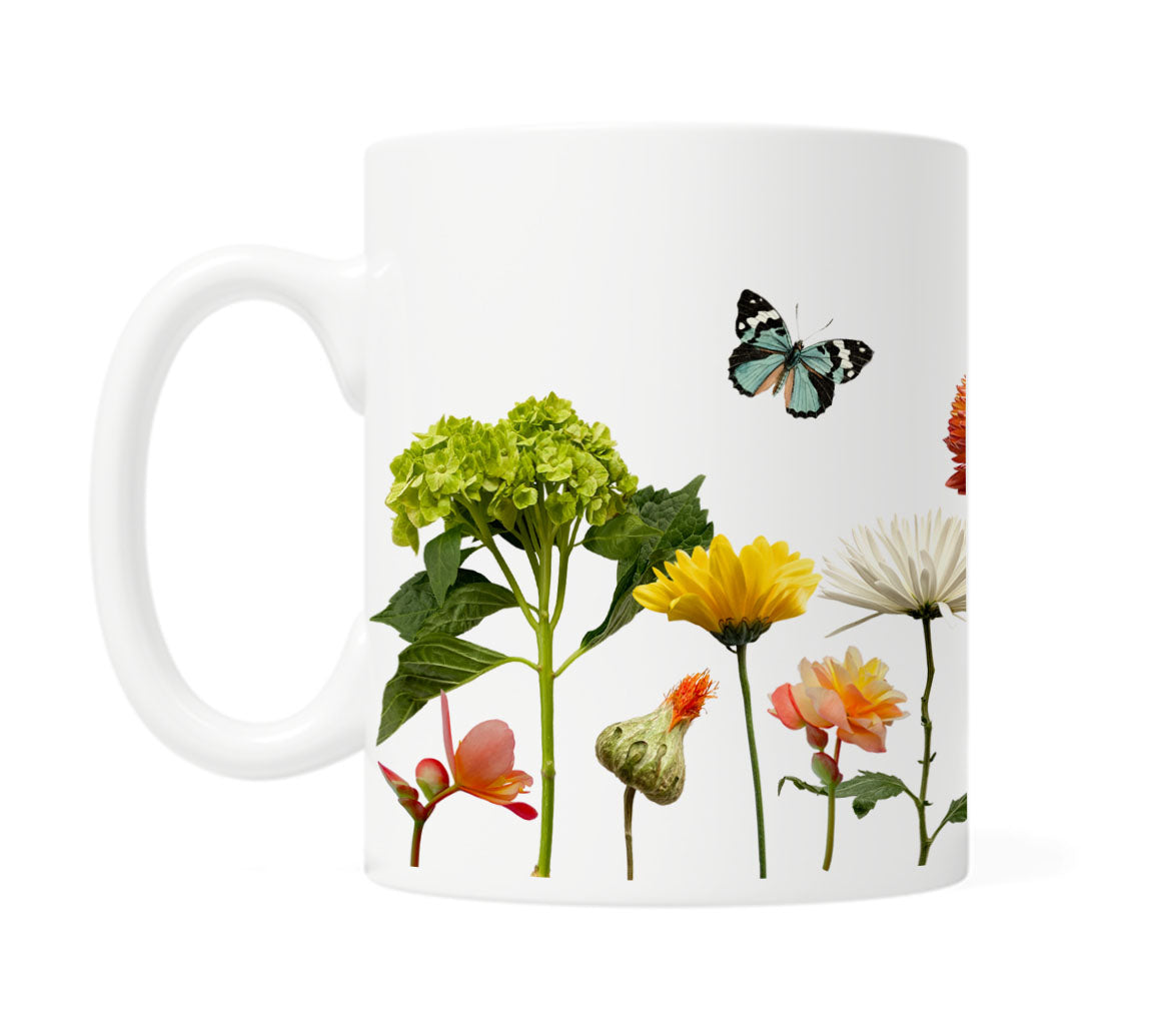 To Plant A Garden Is To Believe in Tomorrow Audrey Hepburn 11oz Ceramic Mug