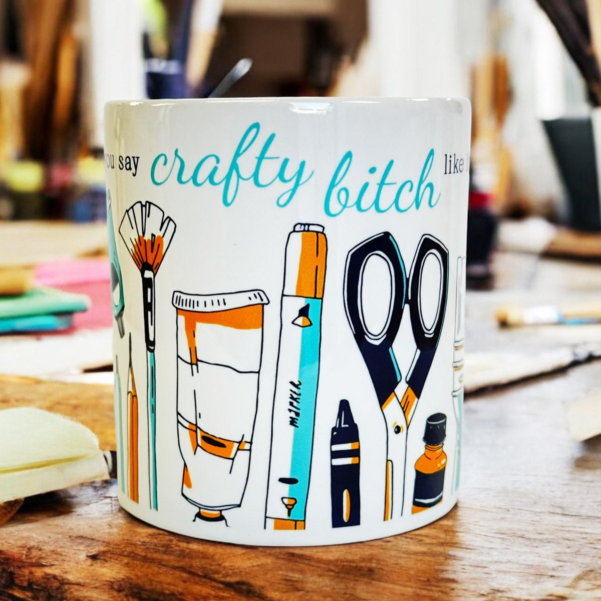 Artist l Crafter l Art Teacher Mug