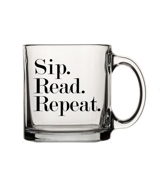 13oz Coffee or Tea Glass Mug