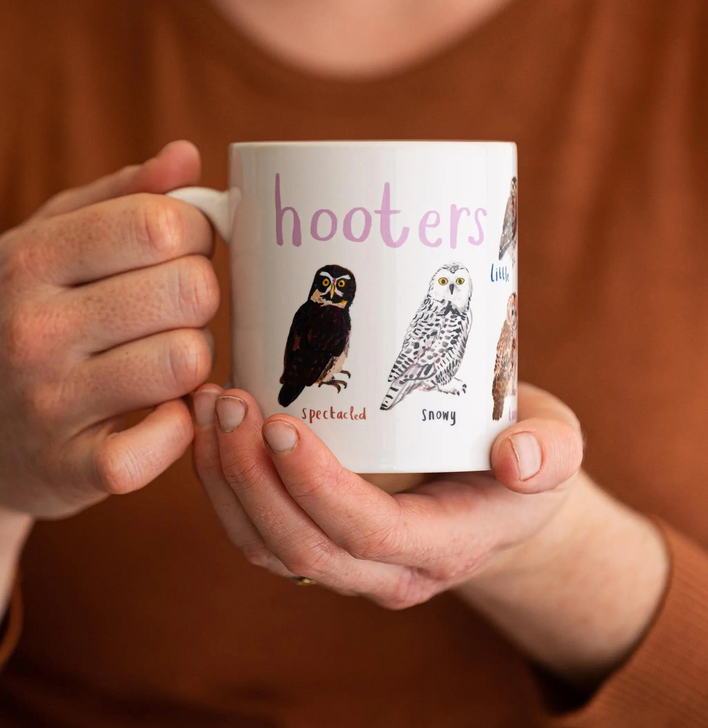 Owl Fowl Language Ceramic Coffee Tea Mug