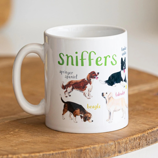 Animal Dog Pet Pun- Ceramic Coffee Tea Mug